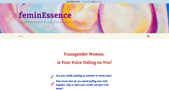 Desktop Screenshot of feminessence.com